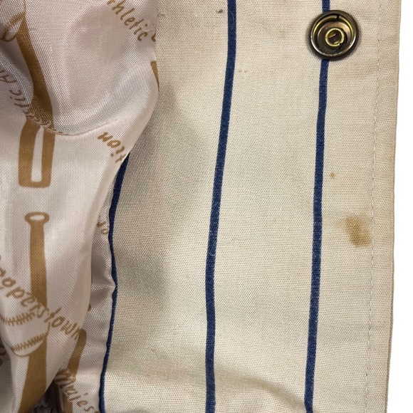 Vintage Majestic Yankees Cooperstown Collection Stripe World Series Jacket - Picture 5 of 8